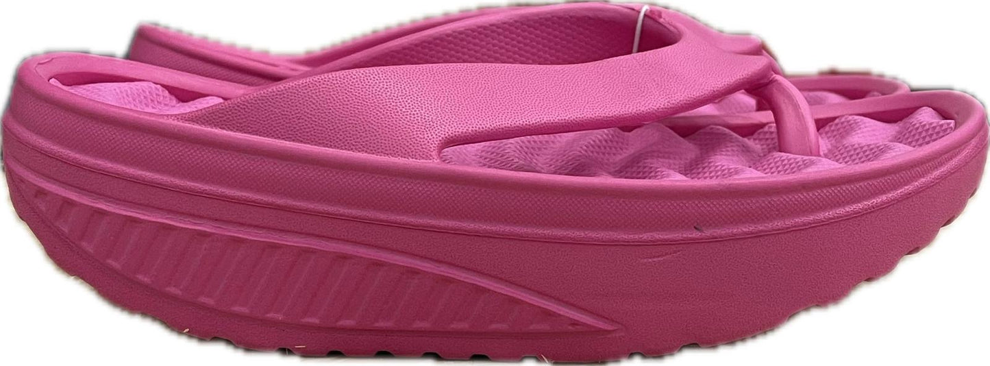 Infradito Basculanti Modello Cuba ciabatte In Gomma Fuxia