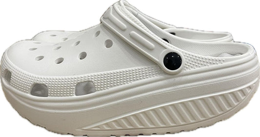 Ciabatte Basculanti Modello Cipro In Gomma Bianco