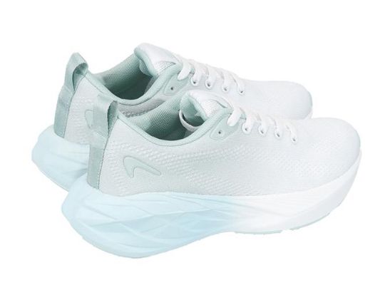 Scarpe Da Ginnastica Con Ammortizzatori Modello San Diego Bianco Verde