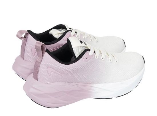 Scarpe Da Ginnastica Con Ammortizzatori Modello San Diego Bianco Rosa