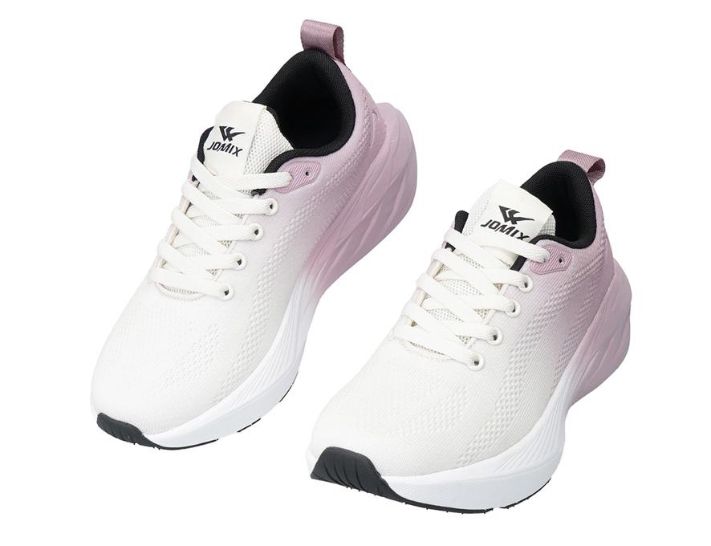 Scarpe Da Ginnastica Con Ammortizzatori Modello San Diego Bianco Rosa
